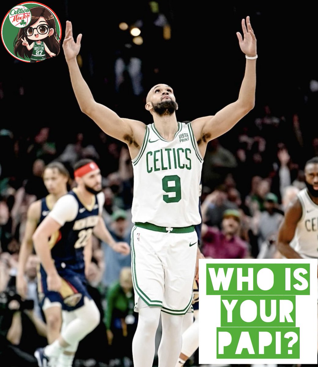 celtics_mexico's tweet photo. Gracias al cielo despertaron nuestros muchachos ๐ช
๐ ๐ ๐ ๐ ๐ #SomosLosCeltics
@Celtics #BleedGreen #Pelicans
#WhoIsYourPapi https://t.co/FC0oq9KzZx