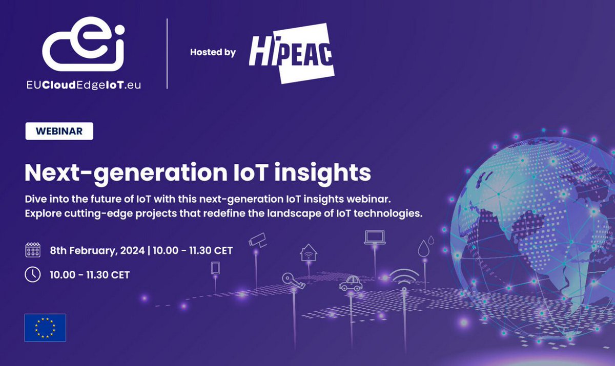 AssistIot's tweet image. #LearnaboutASSISTIoT: ASSIST-IoT project will take part in the &quot;Next-generation IoT insights&quot; webinar by @EU_CloudEdgeIoT  and @hipeac . 🔗eucloudedgeiot.eu/event/next-gen… 
@VEDLIoT @INGENIOUS @Terminet_H2020 @Intelliot_eu