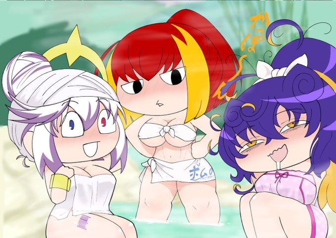 #これを見た人はスリーショットをはれ
デフォルメだらけ 