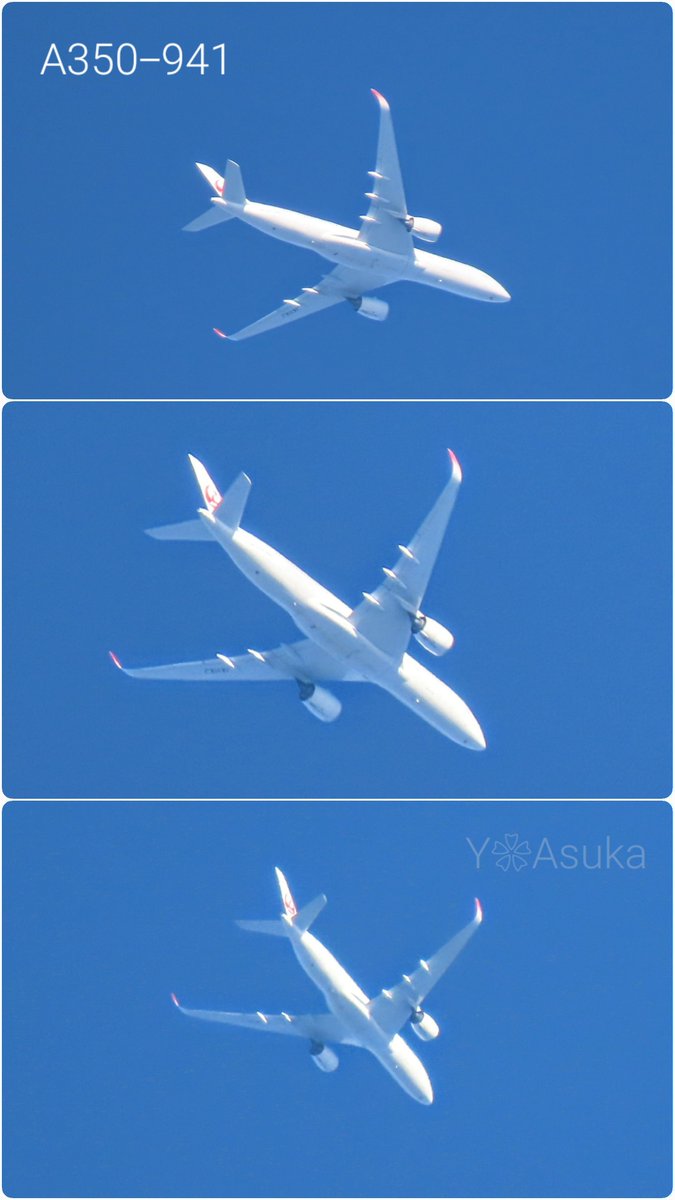 yumeasutw's tweet photo. #青空 を行く✈️
晴れ渡る #朝空 を
新千歳空港を目指し
快調に飛び行く #飛行機 🤍
#JAL #エアバス #A350_941
#airplane #飛行機が好き
#飛行機が好きな人と繋がりたい
#a2024 #a0130 #a202401 #a2024015 https://t.co/wPoFRq0HOP