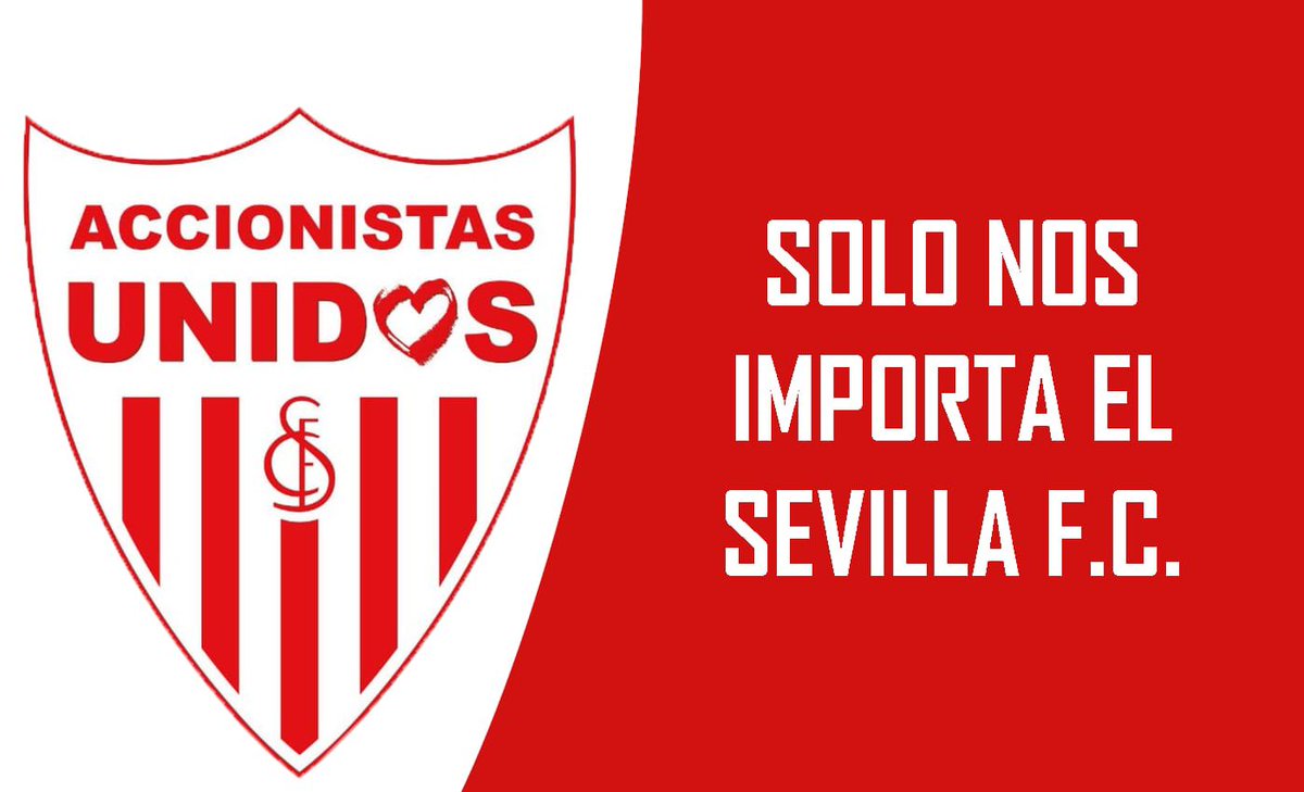 Hemos exigido desde siempre la UNIDAD del sevillismo y más aún en estos momentos de dificultad deportiva, económica e institucional. 

AU, siempre estará donde el SFC lo necesite y, como dijimos en la pasada JGA, el camino debe ser la UNIÓN de todos. Con ese espíritu, acudiremos.
