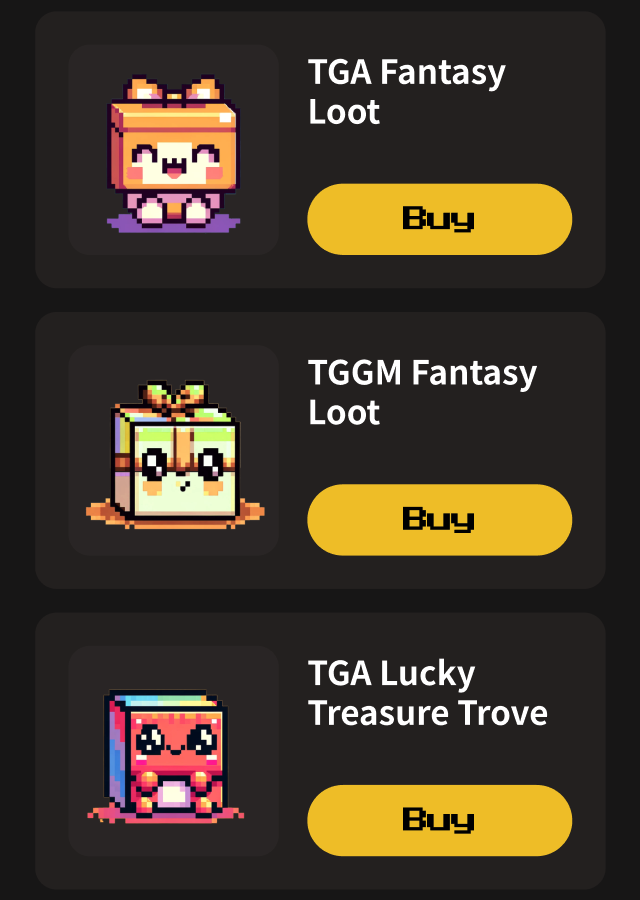 pet_tg's tweet photo. #TgPet Recent Development Update:
"Never-Stop Earning" System

1. TGA Pet Fantasy Pack (TGA Fantasy Loot):
   - This special reward pack allows players to use TGA tokens to obtain unique game items or pet fragments, adding a surprise element within the game.

2. TGGM Pet Fantasy Pack (TGGM Fantasy Loot):
   - Similar to the TGA Fantasy Pack, the TGGM Fantasy Pack provides a way to get unique rewards with TGGM tokens, thereby increasing the demand for TGGM tokens and generating additional revenue.

3. TGA Lucky Treasure Trove (TGA Lucky Treasure Trove):
   - As a reward pool system, it offers players the opportunity to deposit TGA tokens and win additional rewards, providing a new avenue for players to increase their earnings.

Stay tuned for more detailed content coming soon.
Note: The image is a conceptual representation from the development phase. The specific details of gameplay and values will be based on the officially launched version.

#TgPet #GameFi  #SocialFi #Telegram #Bitcoin