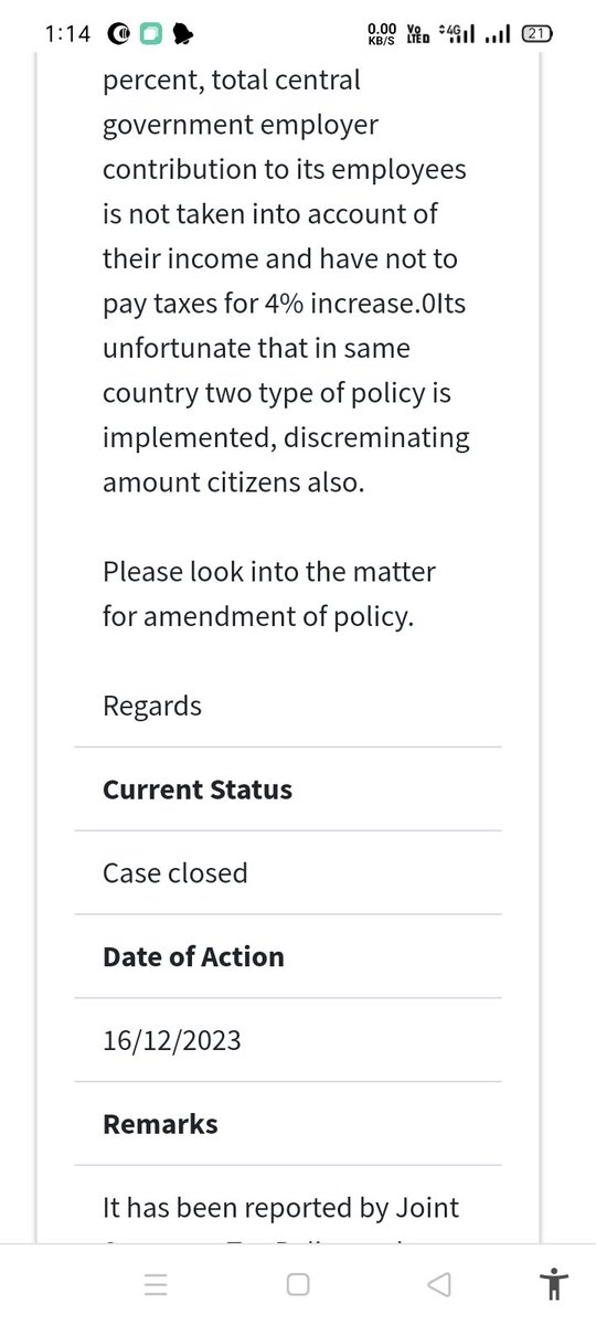raj070775's tweet photo. @PMOIndia @FinMinIndia @nsitharaman @AiexbefUP @Bankers_We when 4% NPS was increased it was exempted from income tax for Central govt employees while included in income of PSUs employees .Total discrimination. Law can not discriminate between citizen working in different sectors. https://t.co/Kui39UmIkc