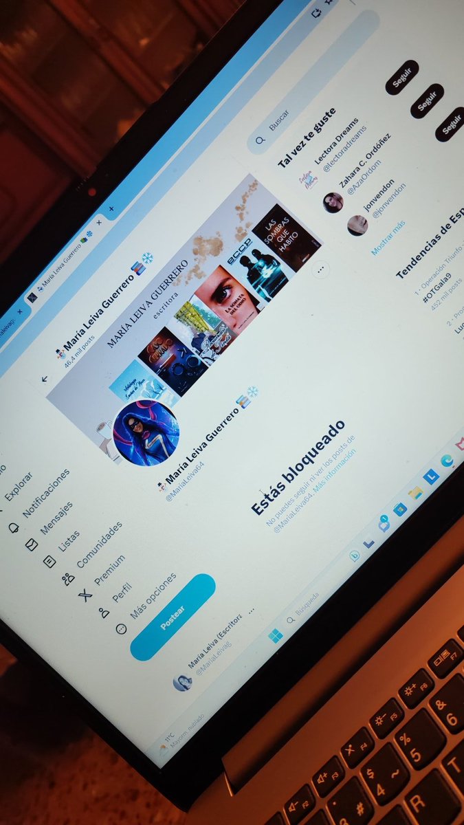 MariaLeivag's tweet photo. Actualización sobre MI cuenta de tuiter:

Efectivamente alguien la está utilizando y se está haciendo pasar por mi con mucho odio:

Adjunto pruebas. He entrado al perfil desde mi portátil con mi nueva cuenta... 

¿Me ayudáis a difundir y a denunciar? 3000 gracias. 🥺 https://t.co/szV9tG9beR