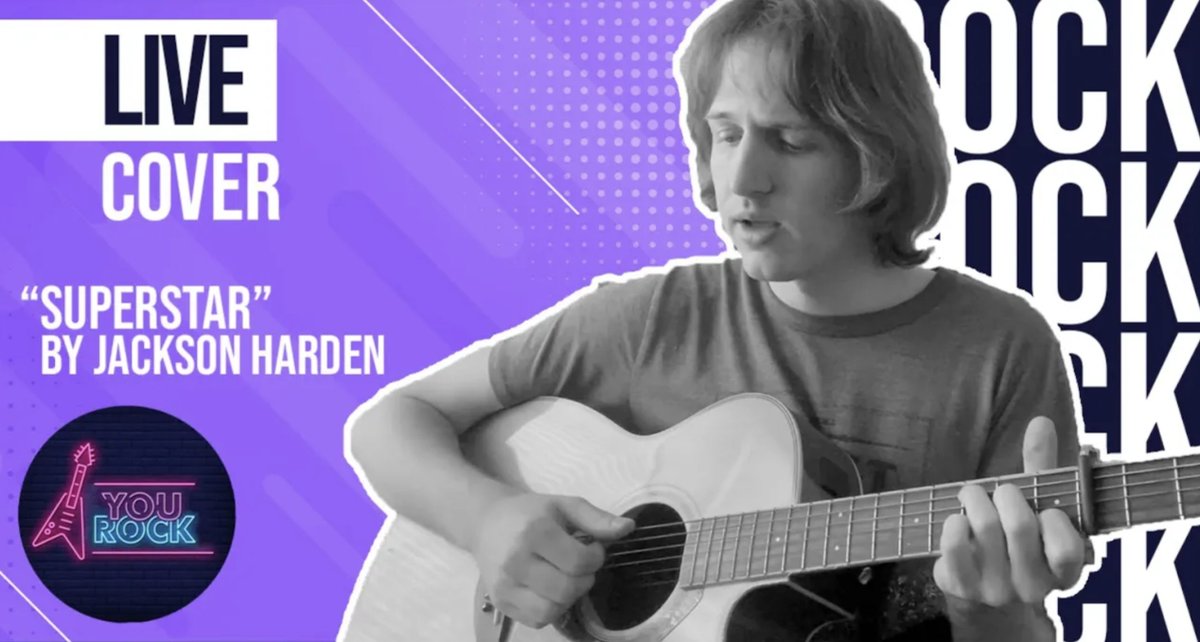 Greetings to all the subscribers of You Rock! Our team is thrilled to announce the release of yet another video featuring Jackson Harden. This time covering Superstar by the Carpenters! 

youtu.be/tlRI14I_LI4
