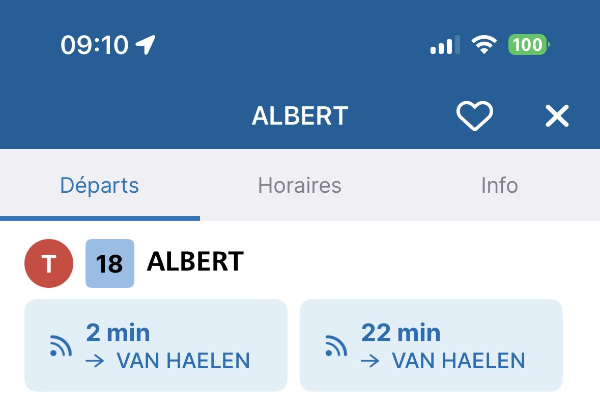 YanB85's tweet photo. @STIBMIVB Et les trams de 9:20 et 9:27 ils sont aussi tombés dans un trou ? https://t.co/mVGl6hbMm4