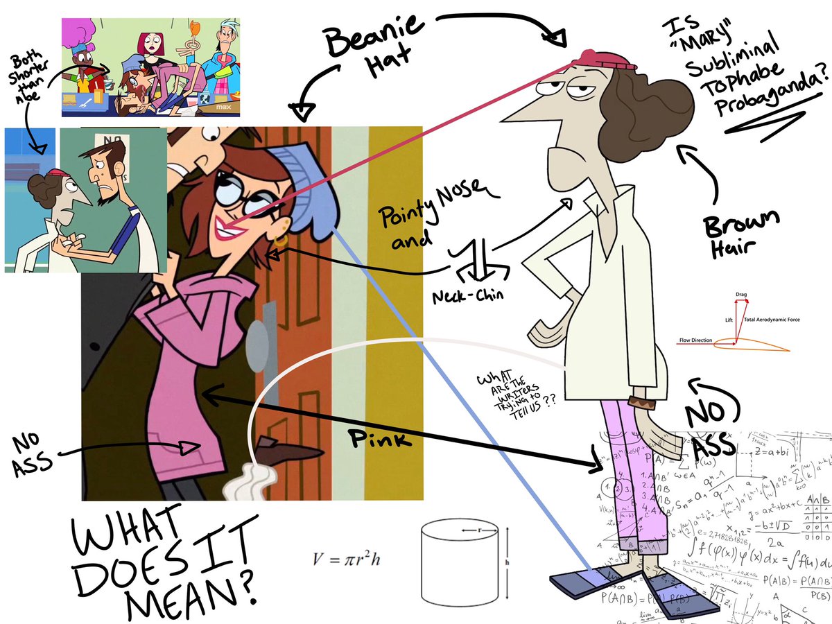 delphiniumdream's tweet photo. After several hours of visual frame by frame analysis I believe I’ve cracked the secret tophabe subliminal messaging code. #clonehigh #clonehighseason2 https://t.co/QPQx2F1q6N