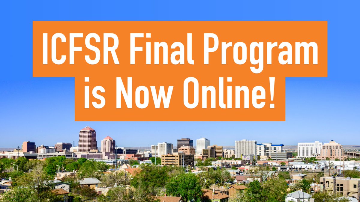 ICFSRcongress's tweet photo. The #ICFSR Final Program is now online! Discover our sessions, roundtables, symposia and more! 👇 https://t.co/qrGI3S6cJ3
#Frailty #Sarcopenia #ICOPE https://t.co/XymOjLXrCe