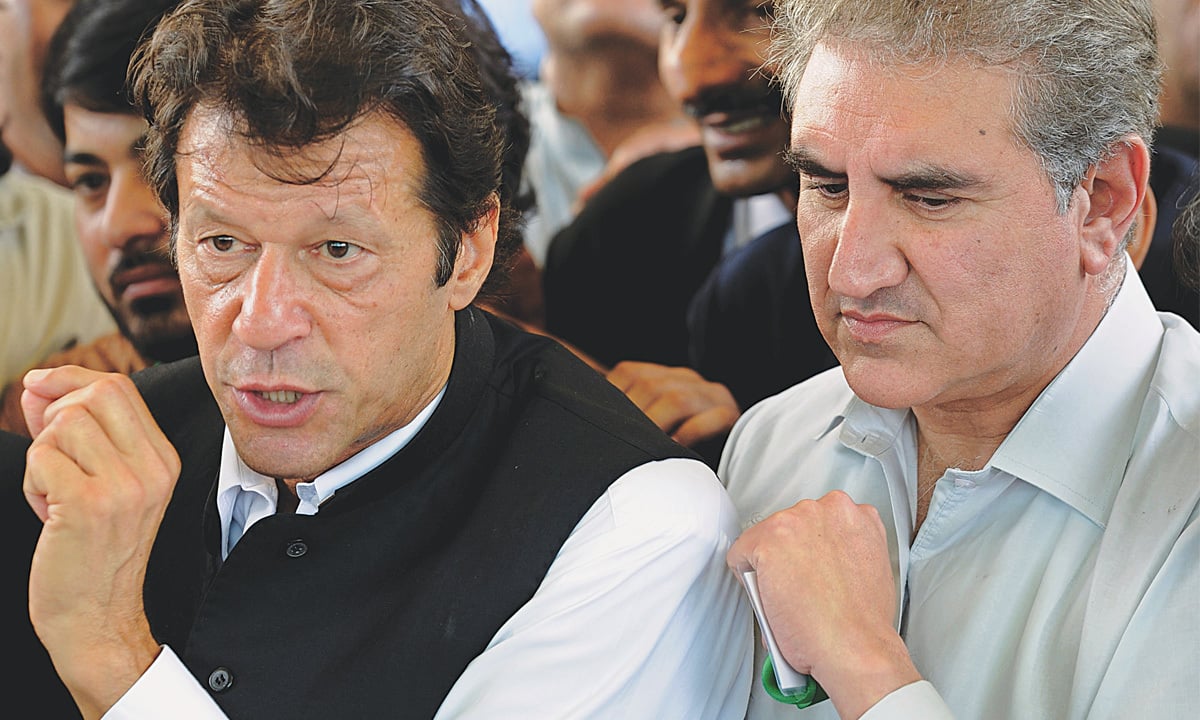 Former Pakistan's PM and most popular leader Imran Khan and his colleague Former FM Shah Mehmood have been sentenced to prison for 10 years in the #CipherCase.