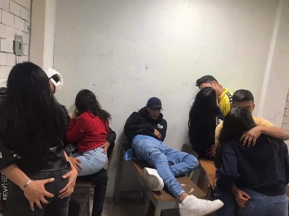 Me among my friends ☹️