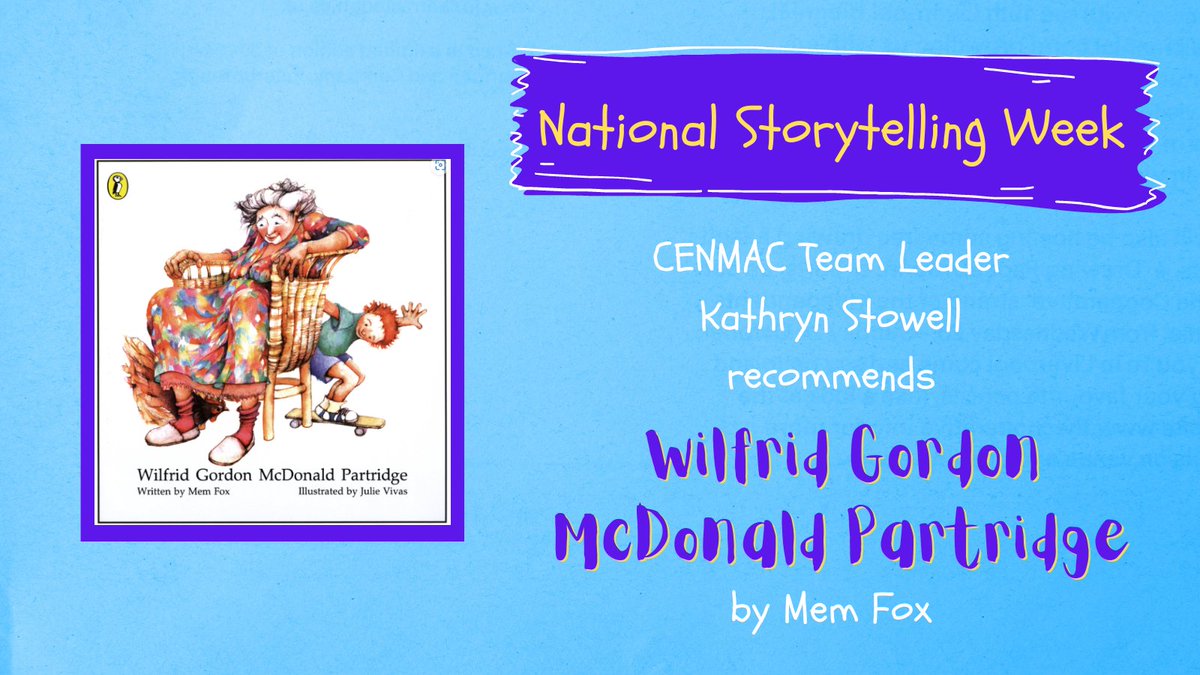 CENMAC's tweet photo. It's #NationalStorytellingWeek so we thought we'd re-share some of our CENMAC staff all time favourite stories: https://t.co/ZyL4fYWdLU
#readingforpleasure #edutwitter #sencochat #teachingassistant https://t.co/oKQK83AKWg