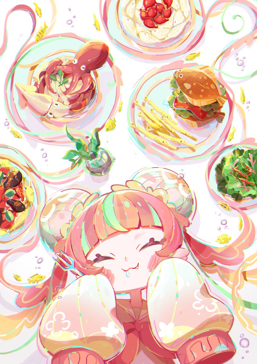 Sea food🐟🦐🦑✨
#OC