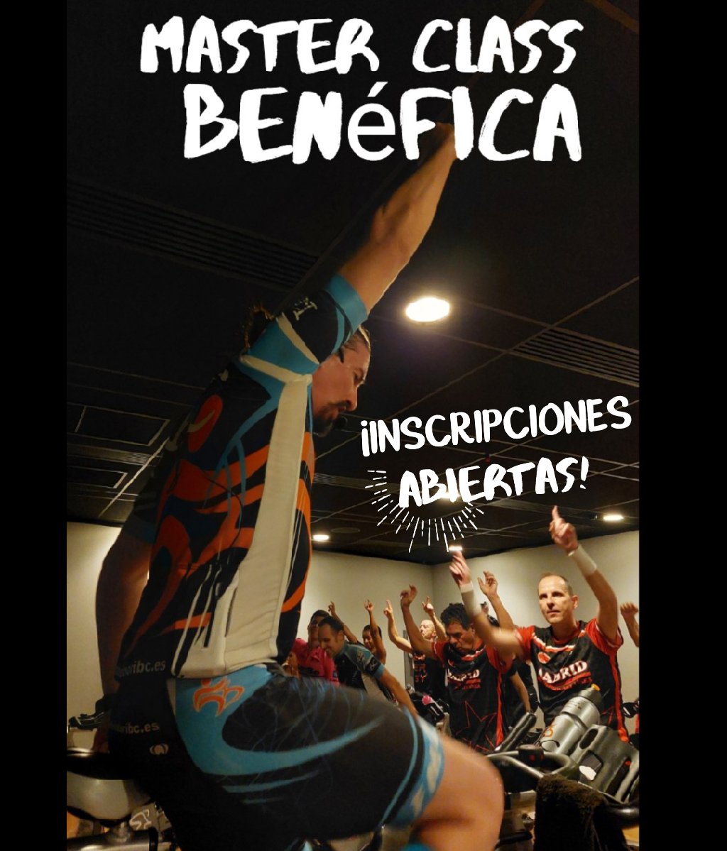 IBCinertial's tweet photo. ¡Pedalear por una buena causa!
El  9 de marzo, te invitamos a la Master class benéfica de ciclo indoor organizada por IBC.
Se trata de una sesión de 60'  (o dos, si te atreves) con monitores IBC, que te harán sudar y disfrutar al ritmo de la música.
https://t.co/LZFWwDj6eF https://t.co/h9KSS7bTSP