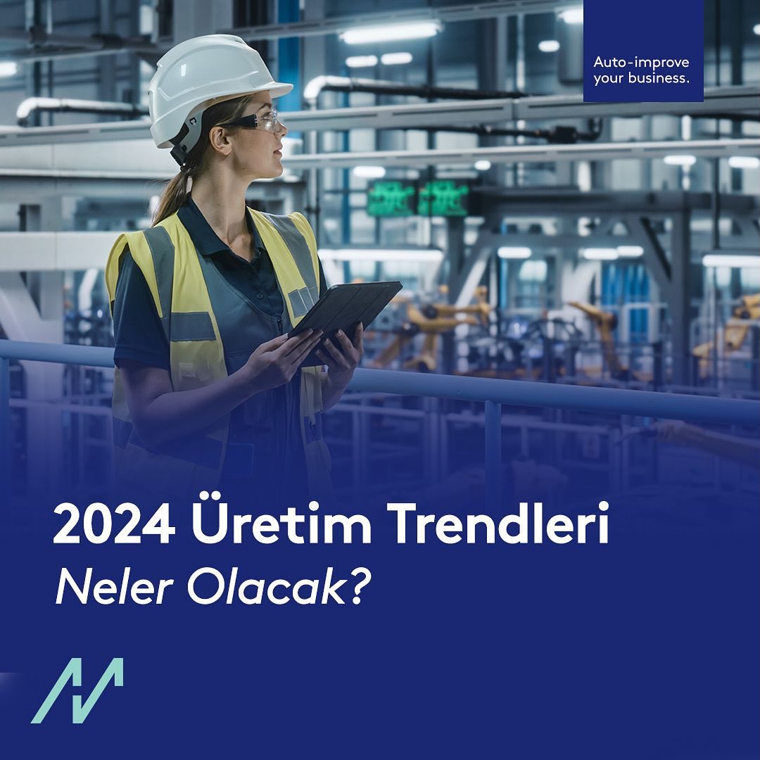 ProManageTR's tweet photo. 2024 Üretim Trendleri: İmalat endüstrisi, 2024'e yönelik büyük bir dönüşümü müjdeliyor. İş gücü dinamikleri ve hızlı değişim, üreticileri önemli bir geçiş döneminde bir araya getiriyor. Başarılı olmak için en son üretim trendlerini benimsemek önemli. 🔄🌐 https://t.co/IfiSzzeWZm
