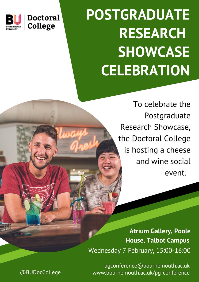 There is still time to register for the PGR Showcase Celebration!🎉Booking link available via Brightspace 
➡️bit.ly/44ZZab6