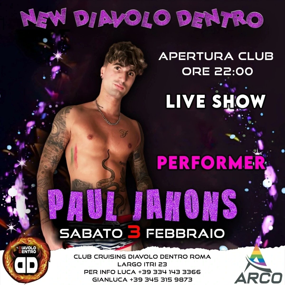 CLUB IL DIAVOLO DENTRO (roma) (@clubdentro) on Twitter photo 