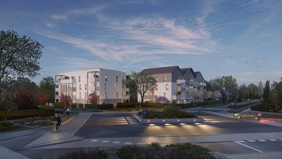 À Liffré (35) notre programme "Tandem" se compose de 15 appartements en #PSLA et de 25 logements locatifs. Espacil est partenaire de la ville depuis 1985 et gère 110 logements. D’ici 2026, ce sont plus de 100 logements qui seront livrés par le groupe bit.ly/4beaip4