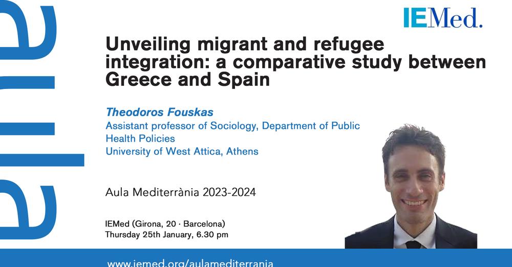 It's been an honour to present findings about the impact of #COVID19 on migrants&refugees in Greece&Spain at the #AulaMed session by @IEMed_ @CER_Migracions (25 Jan)&a pleasure to meet great colleagues @sonia_parella @massoudsh R.Tavernelli,D.Moya,J.Pàmies tinyurl.com/6r89k59x