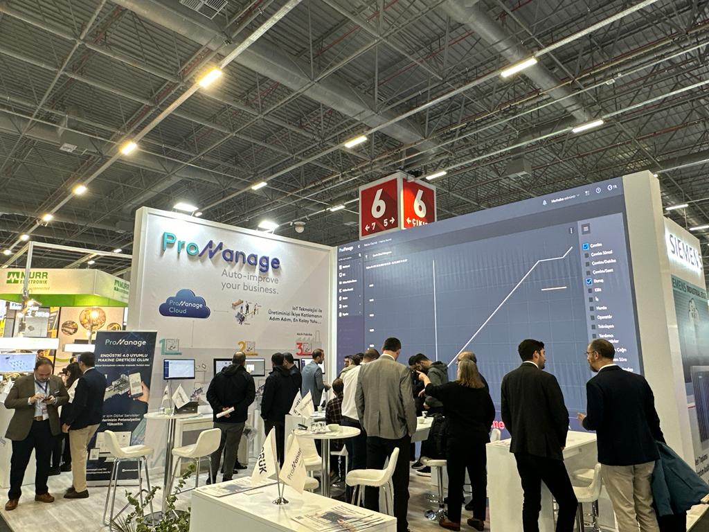 ProManageTR's tweet photo. ProManage ailesi olarak, Endüstri 4.0 Uygulamaları ve Akıllı Fabrika Çözümleri Zirvesi’nde sizlerle buluşmanın heyecanını yaşıyoruz! Fuarın ilk gününden itibaren büyük bir ilgiyle karşılaştık. https://t.co/cVBQvyvZqC