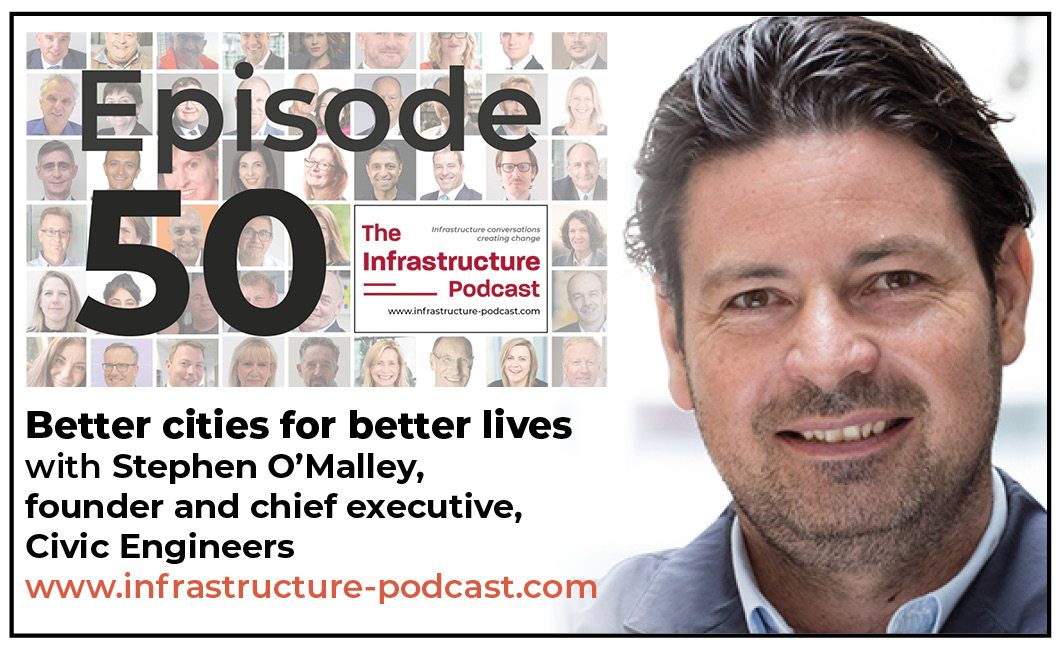 Our urban landscapes need to adapt to our new ways of living and to a changing climate. But is that possible? Stephen O'Malley ceo of Civic Engineers says yes and joins me on the 50th episode of The Infrastructure Podcast this week to explain why & how. infrastructure-podcast.com