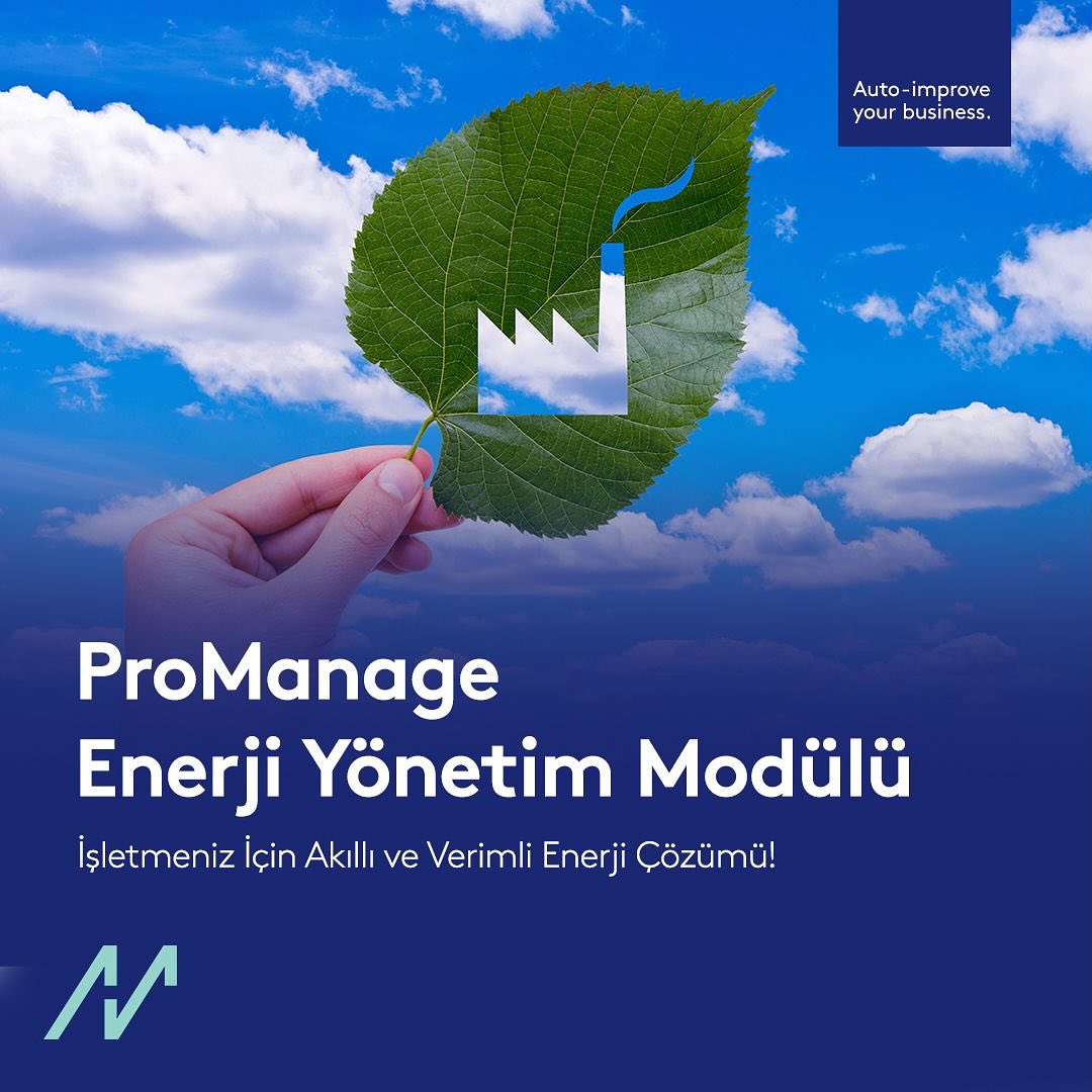 ProManageTR's tweet photo. Enerji Yönetim Modülü, işletmelerin enerji maliyetlerini titizlikle yöneterek sürdürülebilirlik ve rekabet avantajı sağlar. Doğal gazdan elektriğe kadar her enerji tüketimini dijital olarak takip edebilir, gerçek zamanlı kontrol ile enerji verimliliğini artırabilirsiniz. https://t.co/oRR5d81aUy