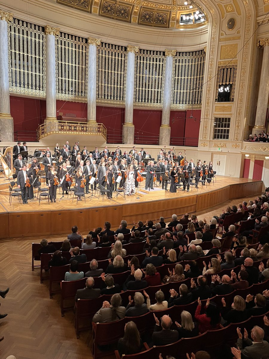 Deeply moving concert by @rsowien, @marinalsop, @louisealdersop @Konzerthauswien: Debussy Prélude, Ravel Shéhérazde & Mahler 4