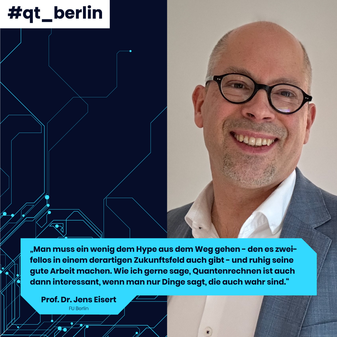 BERLIN QUANTUM (@qt__berlin) on Twitter photo Prof. Dr. <a href="/jenseisert/">Jens Eisert</a> entwickelt neue technologische Anwendungen auf Grundlage der Erkenntnisse der Quantenmechanik. Im #qt_berlin Interview sprechen wir über die Faszination von #Quantencomputing und den Weg von der Theorie zur Praxis➡️bit.ly/JensEisert <a href="/FU_Berlin/">Freie Universität</a> <a href="/HZBde/">Helmholtz-Zentrum Berlin</a> Prof. Dr. <a href="/jenseisert/">Jens Eisert</a> entwickelt neue technologische Anwendungen auf Grundlage der Erkenntnisse der Quantenmechanik. Im #qt_berlin Interview sprechen wir über die Faszination von #Quantencomputing und den Weg von der Theorie zur Praxis➡️bit.ly/JensEisert <a href="/FU_Berlin/">Freie Universität</a> <a href="/HZBde/">Helmholtz-Zentrum Berlin</a>