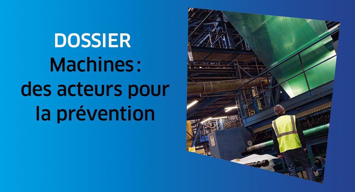 [VIENT DE PARAITRE] 🆕 Prévention des risques liés aux machines ⚙ : dossier de la revue technique de l’INRS Hygiène et sécurité du travail 📰. Eclairage sur le rôle du législateur, du concepteur, de l'intégrateur, des préventeurs et de l'utilisateur
👉 bit.ly/4binBoG