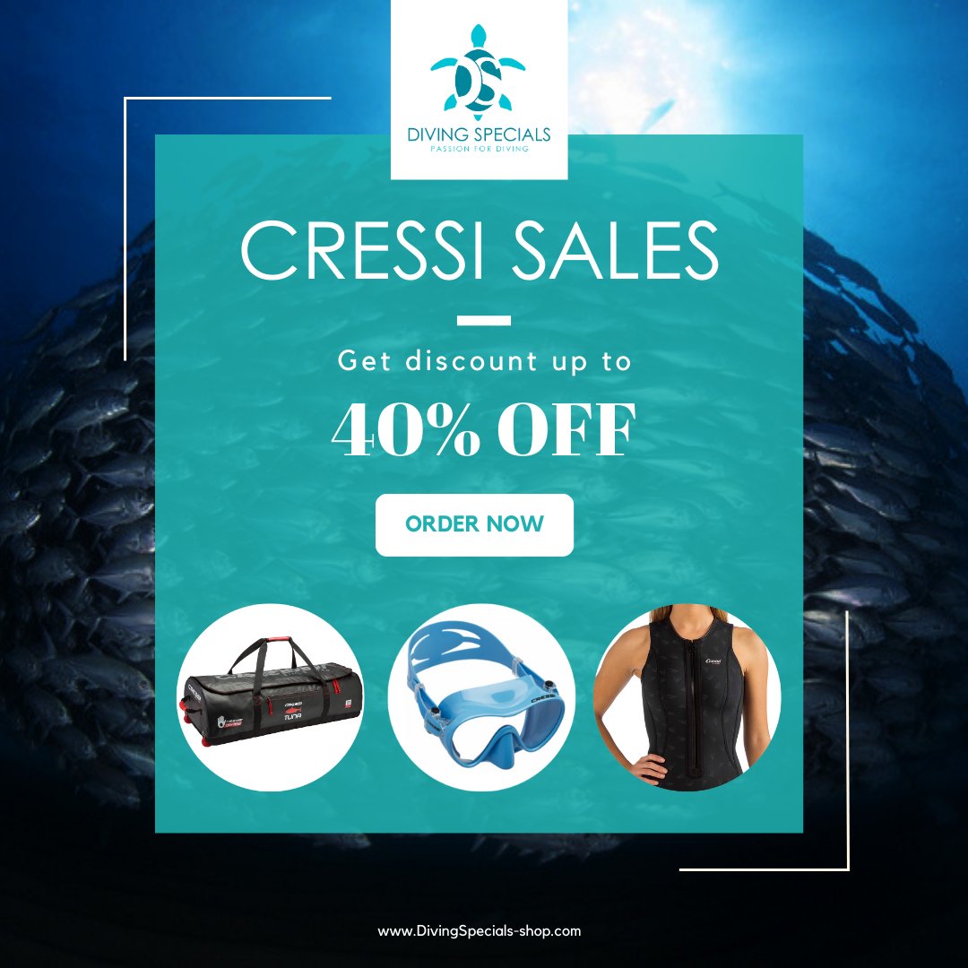 CRESSI SALES
We are selling off our last Cressi dive equipment pieces! Get discounts up to 40% - worldwide shipping:
divingspecials-shop.com/collections/cr…