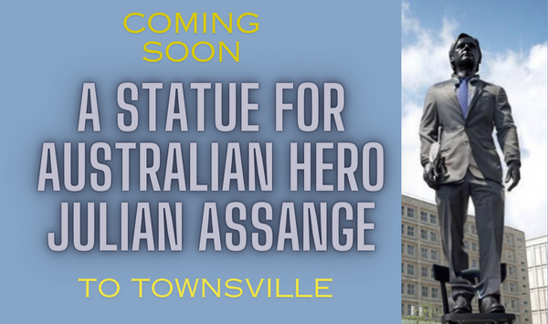 alimay101234's tweet photo. Sign this petition for a statue of heroic journalist Julian Assange in his birthplace Townsville, on The Strand looking out to Magnetic Island. 
https://t.co/JAgmESGk9l https://t.co/2KlAan0M7r