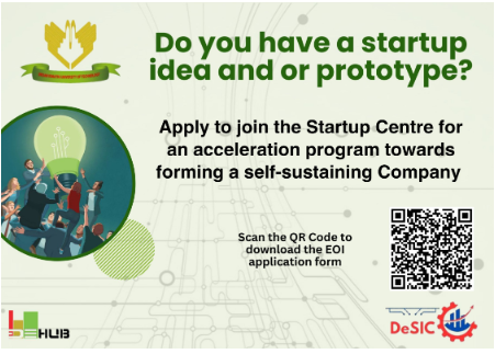 dehub_dekut's tweet photo. You are invited to respond to this Expression of Interest (EOI).

The application form can be downloaded from the University website or via the QR code below. https://t.co/fX22RkxCyc