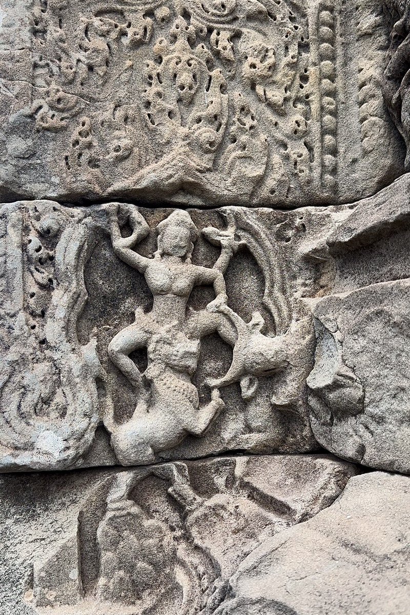 Stone Carving at Bakong Temple, Cambodia Travel #travel #explorer #travelworld #arountheworld #photooftheday