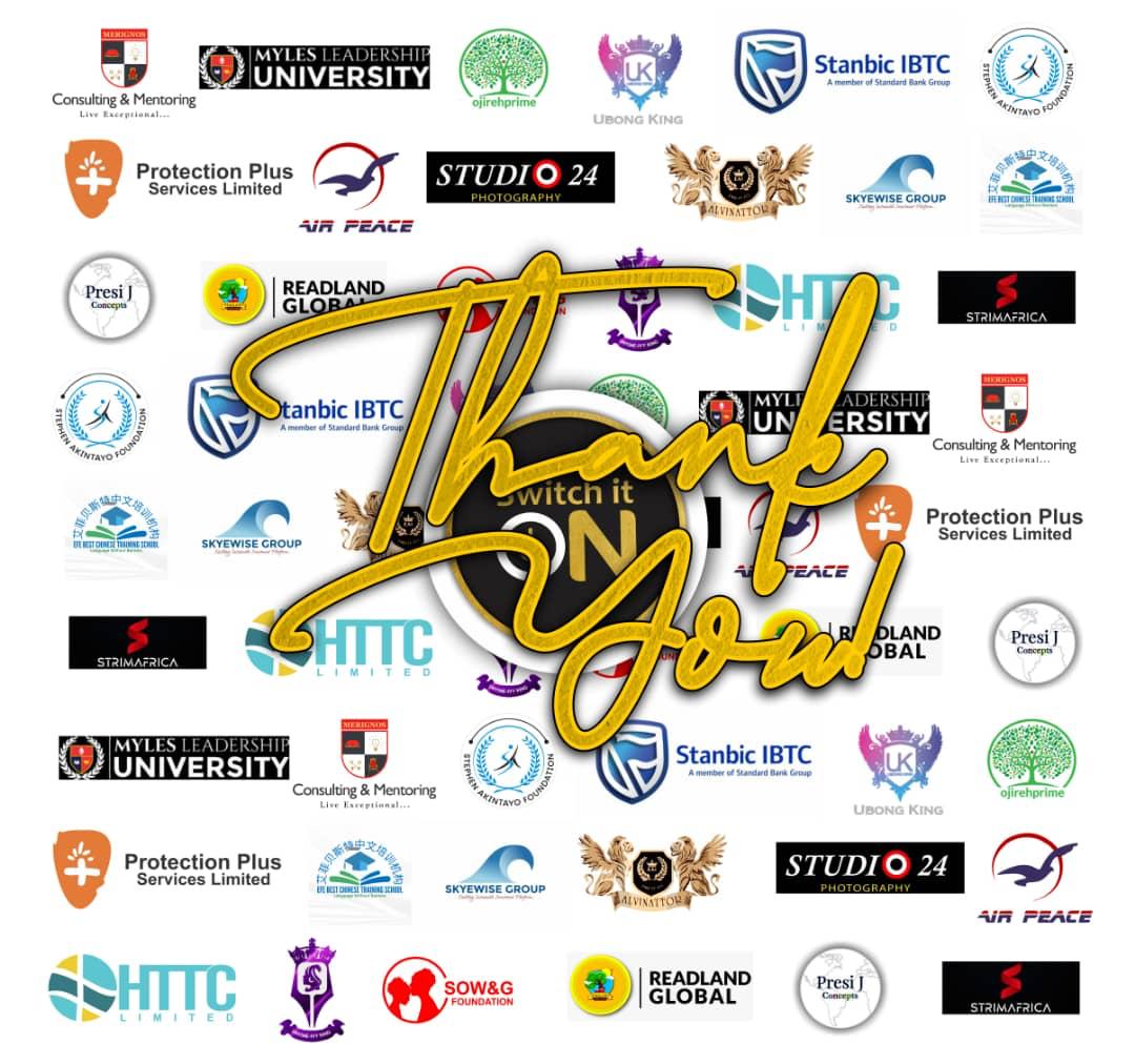 SejoroPadonu's tweet photo. Thank you to all our sponsors, supporters and media partners.
Posterity will remember you for this you have done.

Thank you for contribution and helping make Thinkation 2024 - Switch It On an impactful event.

- Skywise Group - @skywisegroup

#Thinkation2024
#SwitchItOn https://t.co/2cT40NsiU0