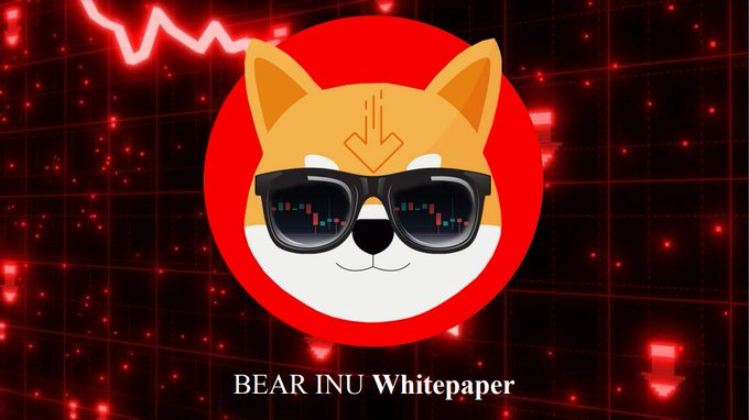 Come and see the little changes we did in our whitepaper!

Just a click
bearinu.org/whitepaper