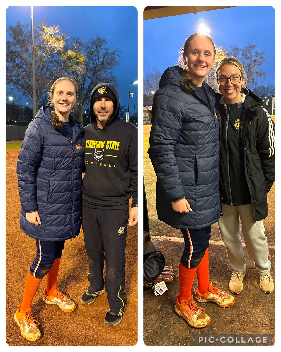 Had a great time at @KSUOwlsSB on Sunday! It was a great 2 part camp, got lots of reps and learned a lot! Thank you Coach MacKay, @CoachDickey__ & @CoachHampton_ @EC05Bilz @EastCobbBullets @ecb18uSchnute @ECBBagarose @MarcWeekly