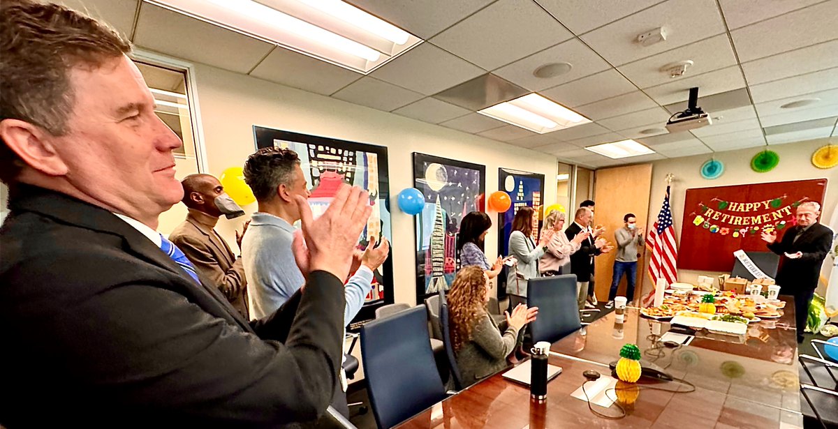 HUDPacific's tweet photo. #ICYMI - Congratulations to former @HUDPacific Deputy Regional Administrator Wayne Sauseda on his retirement. His decades state & #FederalCivilService brought public & private sector solutions. @HUDgov & our Region IX Team wish Wayne & his family the best now and in the future! https://t.co/ofzmcMfKQ1