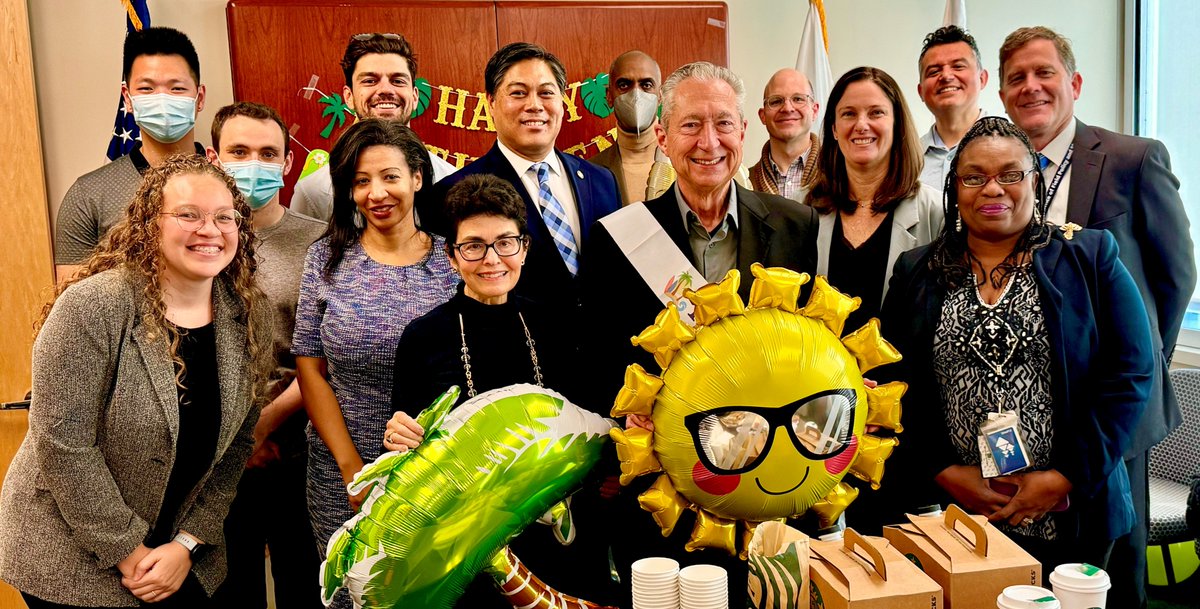 HUDPacific's tweet photo. #ICYMI - Congratulations to former @HUDPacific Deputy Regional Administrator Wayne Sauseda on his retirement. His decades state & #FederalCivilService brought public & private sector solutions. @HUDgov & our Region IX Team wish Wayne & his family the best now and in the future! https://t.co/ofzmcMfKQ1