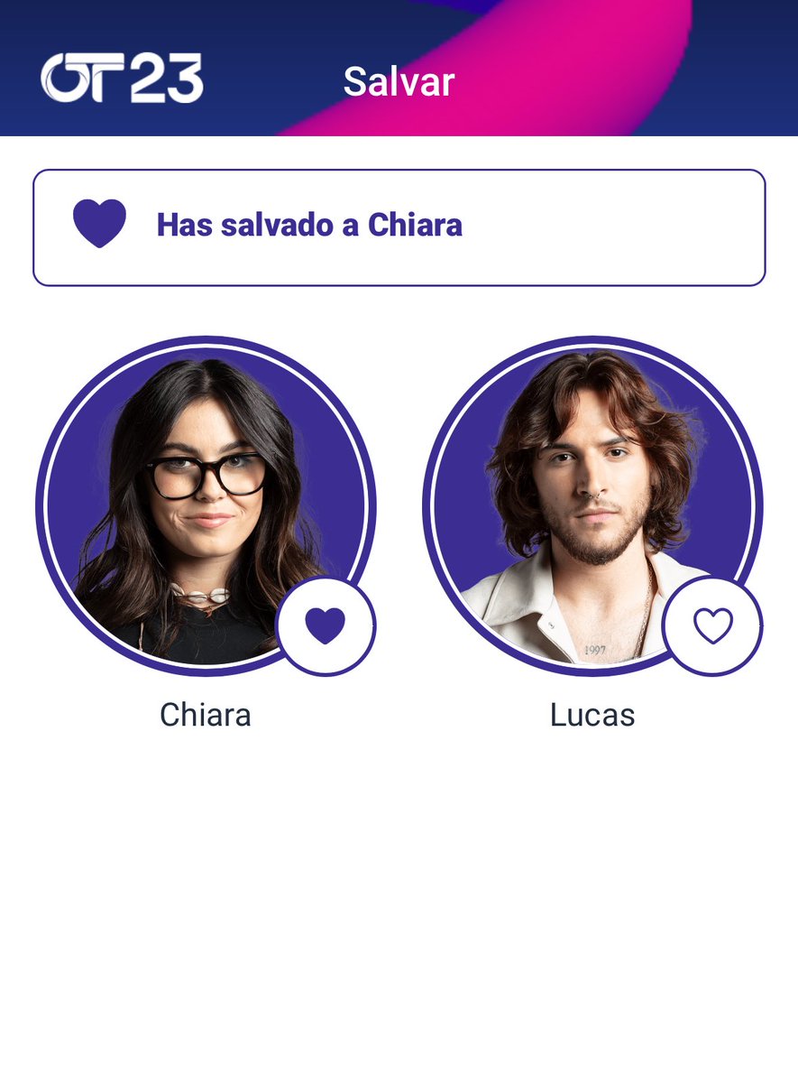 anadearmasfiles's tweet photo. NO SE SI VEÁIS OPERACIÓN TRIUNFO PERO OS QUIERO A TODOS DESCARGANDO LA APP DE OT Y VOTANDO A CHIARA. #SalvarChiara https://t.co/3RVwWWiGvC