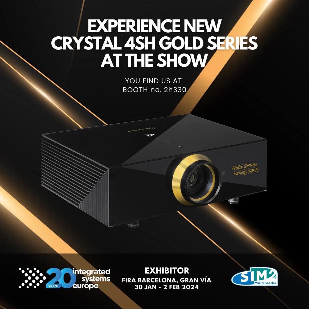 欢迎来到Procella Audio和SIM2在ISE 2024展位2H330，展厅有20平米。整套影院系统视频部分演示的是SIM2的全新限量版Crystal 4SH GS，这是SIM2的标志性的家庭影院投影机。

#ISE2024 #ProcellaAudio #SIM2 #Crystal #4SHGS  #音响展会 #品牌 #家庭影院 #投影机
