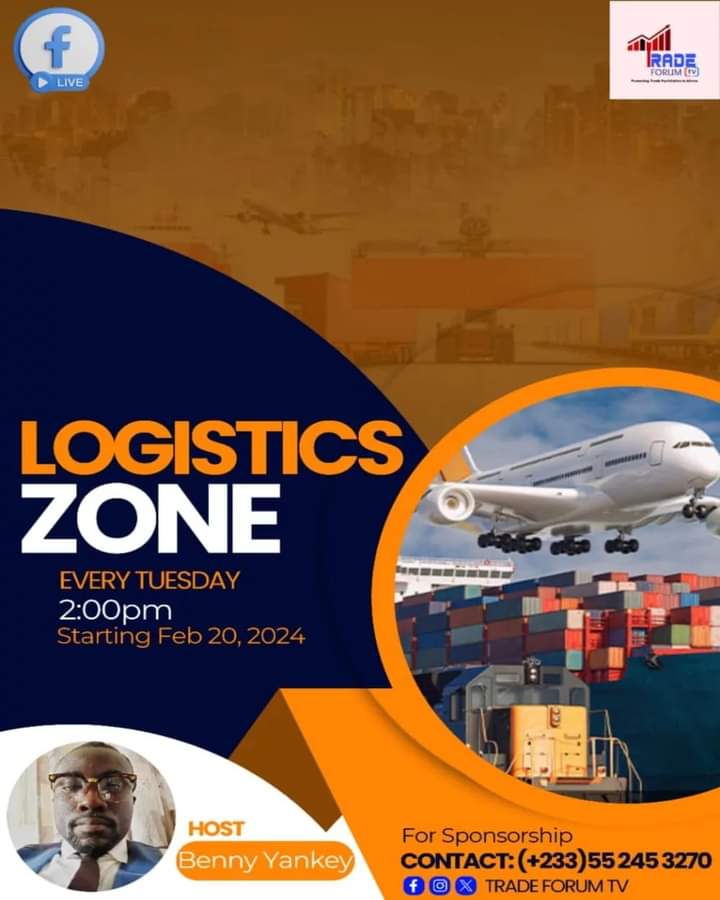 Trade_Forum_TV's tweet image. The All-New #LogisticsZone on @TradeForum_TV commences on February 20, 2024. 
The captivating TV show seeks to take viewers the behind the scenes of the logistics industry, providing an  in-depth look at the intricate processes involved in transport of goods across the globe.
