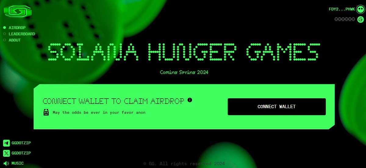 BestEarninTips's tweet photo. 🪂 SOLANA HUNGER GAMES AIRDROP🪂

🔹#GG: #Solana Hunger #Game, backed by @Delphi_Digital
 
🔹CONNECT WALLET TO CLAIM #AIRDROP👀

https://t.co/4X4yNN8O4o
https://t.co/HVt6tISiE3
https://t.co/YXeki9qlE6
https://t.co/sQcpwMcPP2
https://t.co/uA1ylLnV3F
https://t.co/CoSqmLiyxi https://t.co/5A75AGBi2j