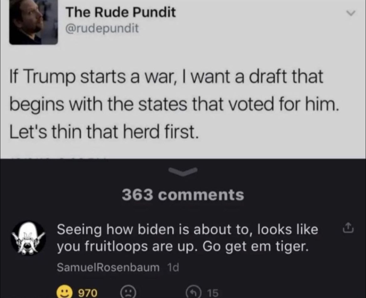 Mattv11b's tweet photo. #WW3 #democrats look like yall are up! Do your country proud! 
#wearefucked #Trump2024 https://t.co/OtoYXLXLqO