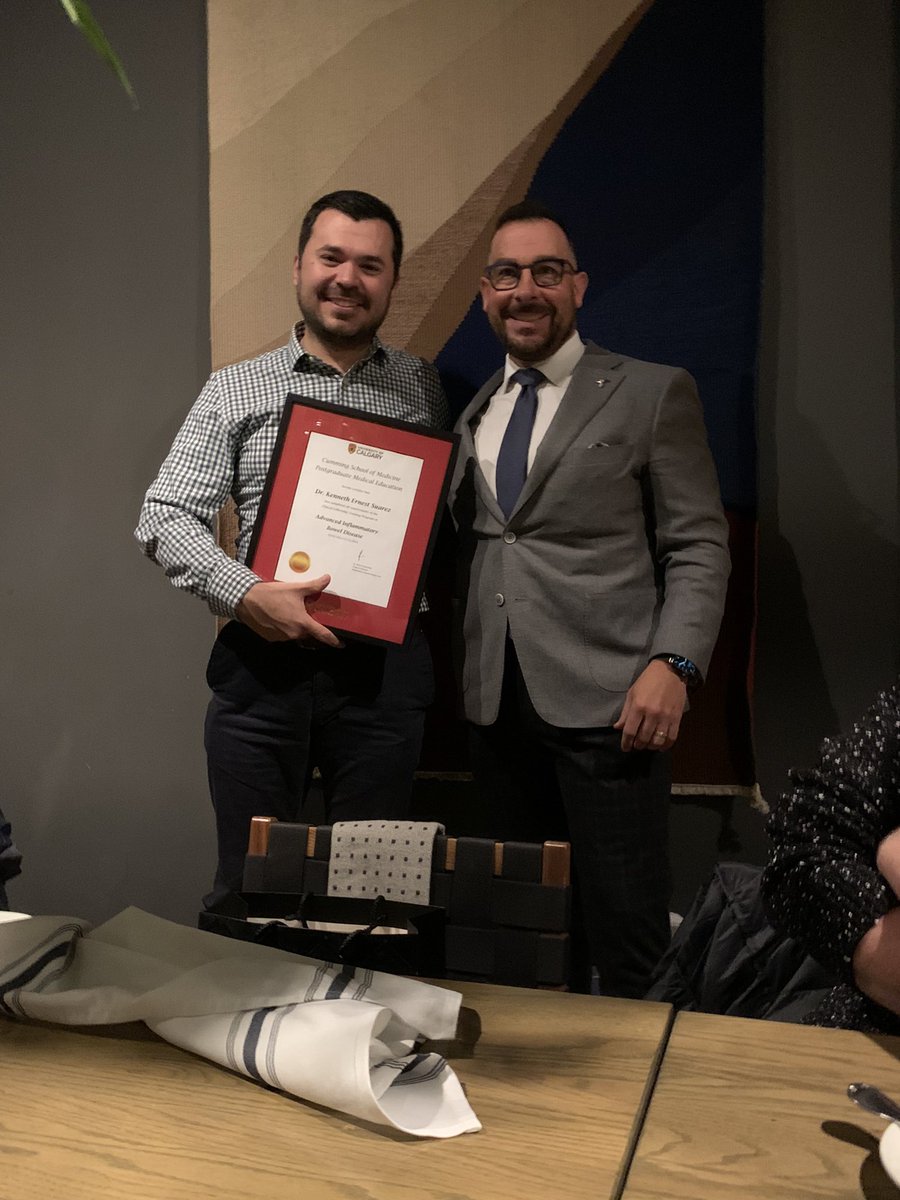 We are so fortunate to have had @kennethernest complete his IBD fellowship with us!! He is an IUS and IBD superstar! All the best for the future and we thank you for your hardwork, kindness and friendship! @RPanaccione @novakkerri @SeowCynthia @ChrisMa_YYC @gilkaplan @UCalgary