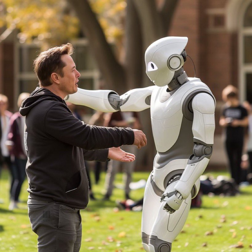 Would you hug a robot?