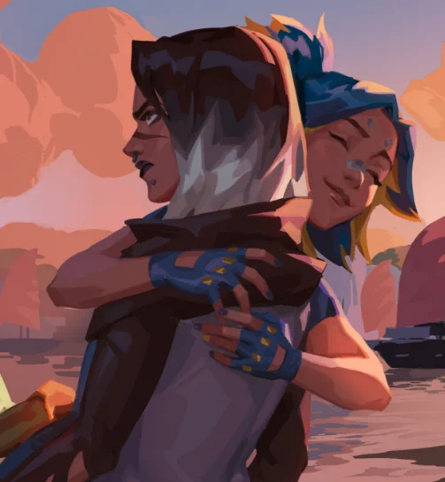 i just noticed.....It kinda looks like what Enid would do after Wednesday visits her at San Francisco :0 