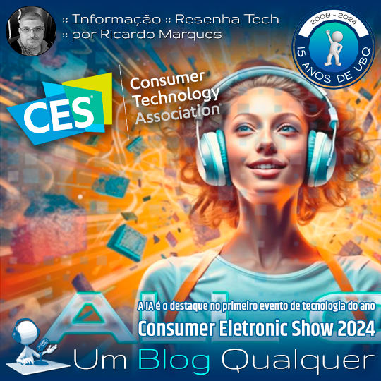 UmBlogQualquer's tweet photo. A Consumer Eletronic Show 2024 aconteceu entre os dias 09 e 12 de janeiro. Muita gente boa faz a cobertura presencialmente e produz muito conteúdo por lá. Nós é claro fazemos nossa cobertura por aqui. E trazemos para você o panorama geral de tudo de bacana que aconteceu por lá https://t.co/Gomfes3W7n