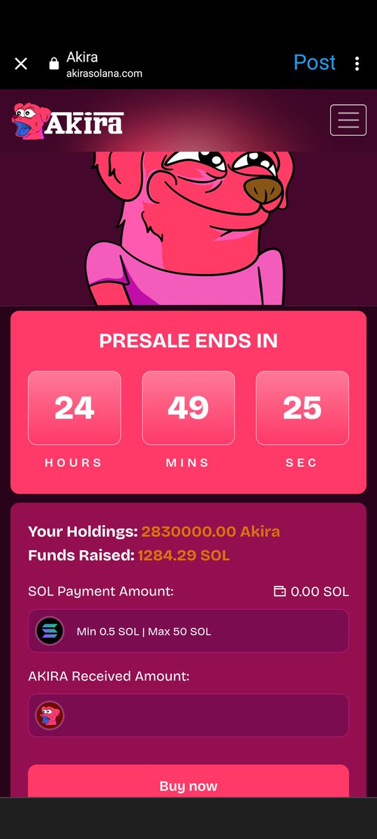 <a href="/akiraonsol/">$akira</a> I'm in the building 🏫