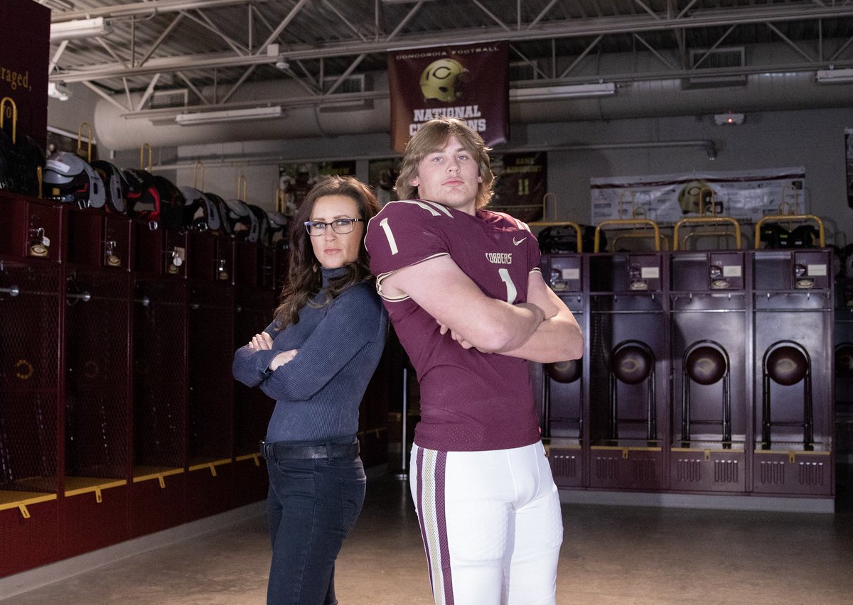 Couple of pics one of the football players at Concordia took for us on our OV.