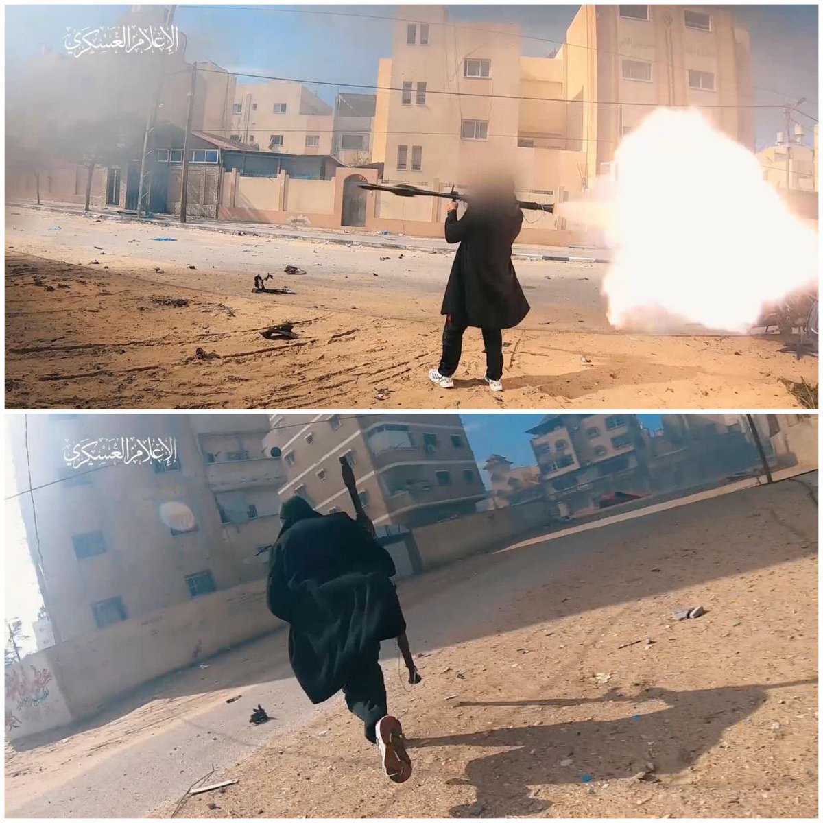 يذهب المجاهد الفلسطيني إلى ساحة الجهاد والبطولة حاملاً سلاحه وروحه وهو في أبهى حلّة. لديه شغف الجهاد، فلبس وتأنق ورمى وتألق.
هي الثقة في اللّه بأنّ النصر آت
#المقاتل_الانيق
#ولعت 
#طوفات_الاقصى 
#أبوعبيدة 
#كتائب_القسام 
#سرايا_القدس 
#اليمن_قول_وفعل 
#العراق 
#لبنان