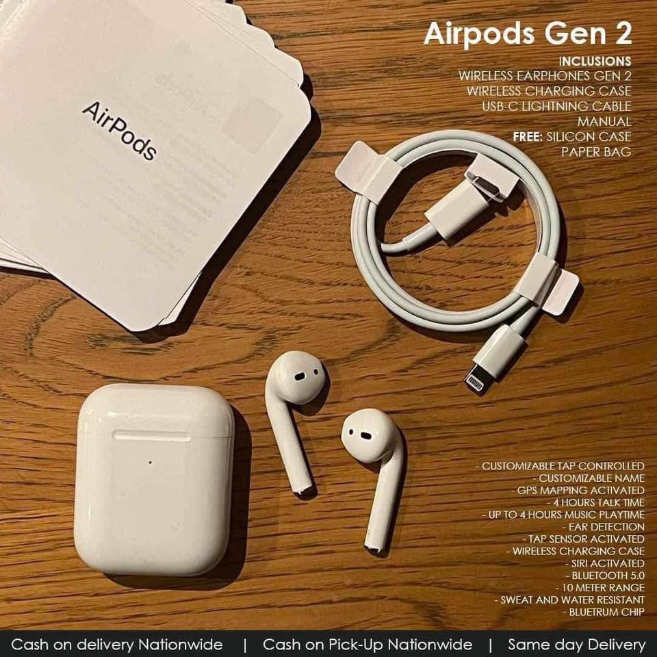 elllalaaalla's tweet photo. FOR SALE‼️

Airpods Gen 2 - ₱750 
Airpods Gen 3 - ₱1,100
Airpods Pro      - ₱900
Airpods Pro 2   - ₱1,200

🎁FREE SILICONE CASE
🎁FREE PAPER BAG

✅ Brandnew Sealed 
✅ High Quality 
✅ With Warranty Replacement  
✅ Satisfaction Guaranteed https://t.co/YbcClHRAgu